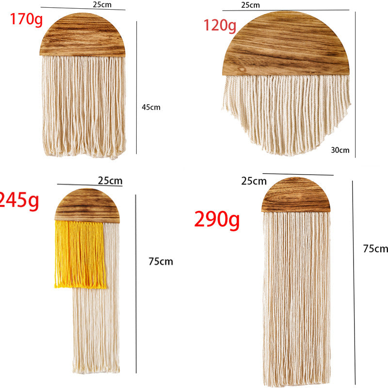 Simple tassel tapestry