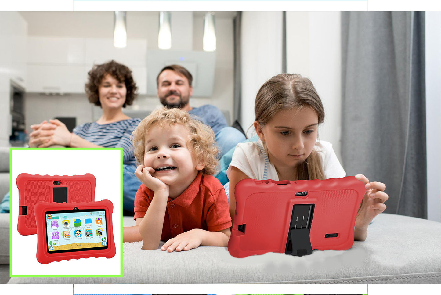 7-inch Q88 Kids Tablet with HD Screen