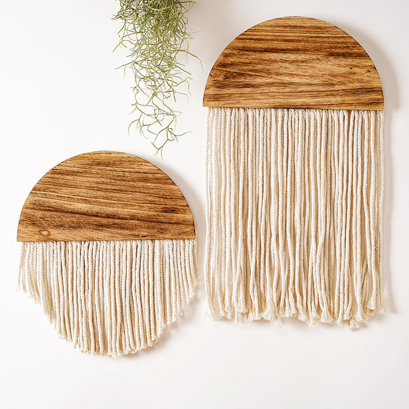 Simple tassel tapestry