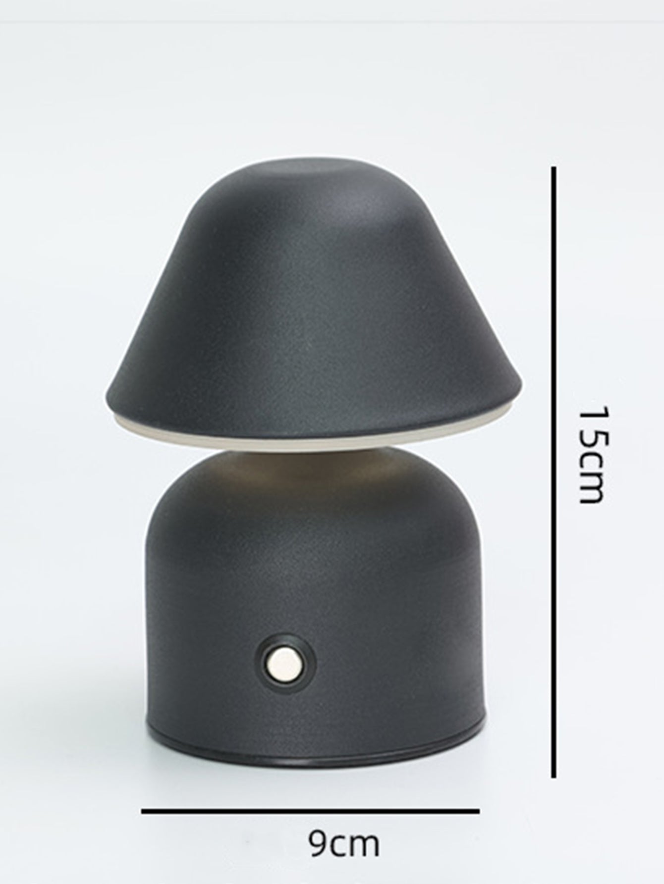 Pleated Mushroom Lamp LED