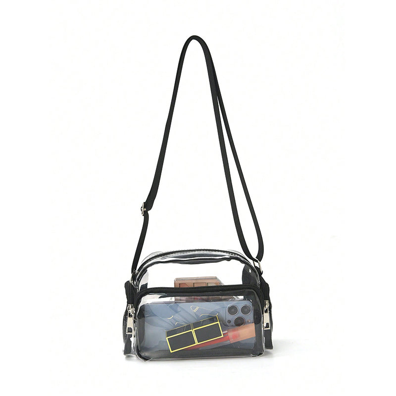Transparent crossbody bag