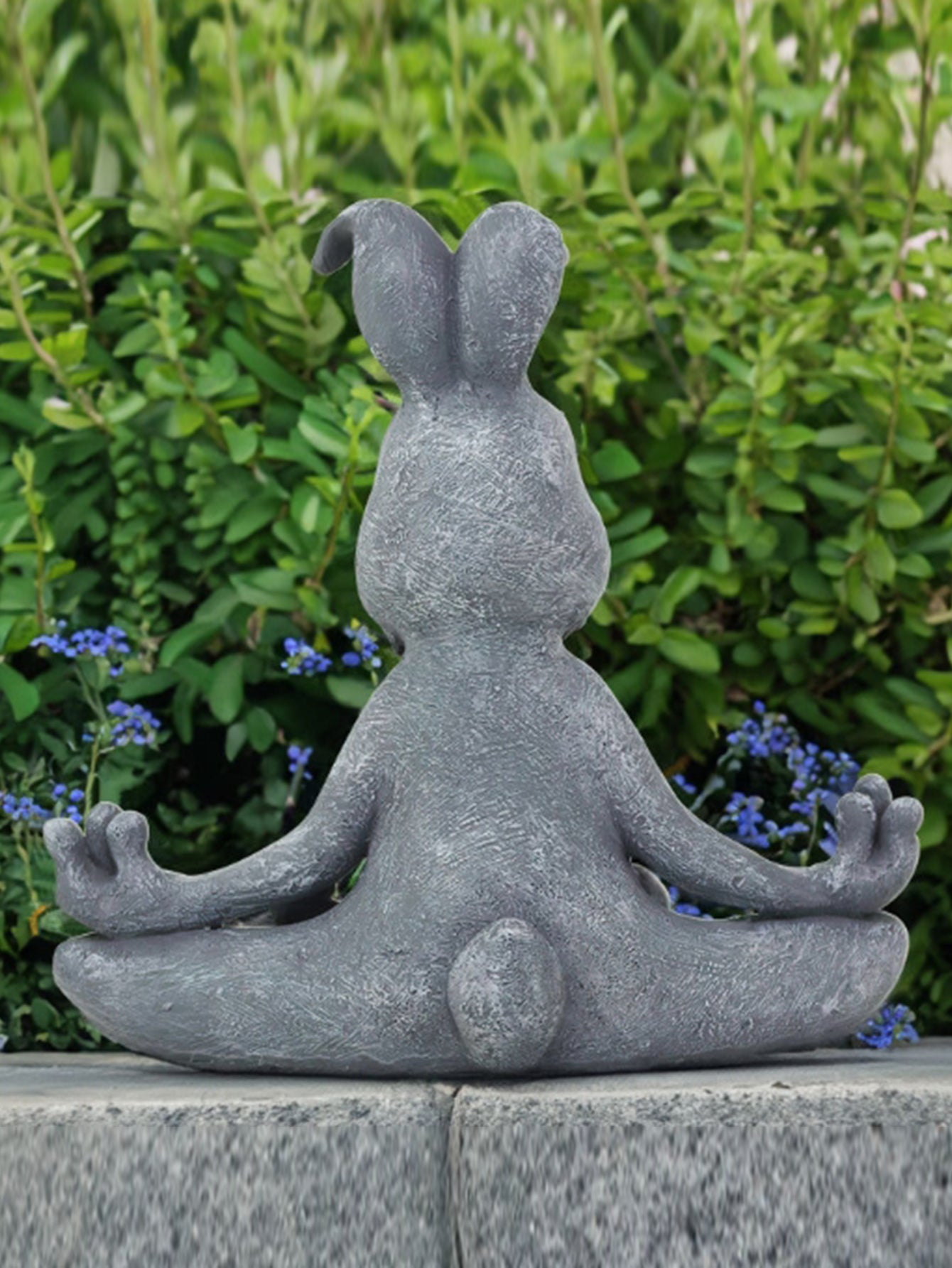 Adorable animal meditation ornament resin garden courtyard decoration -4 options