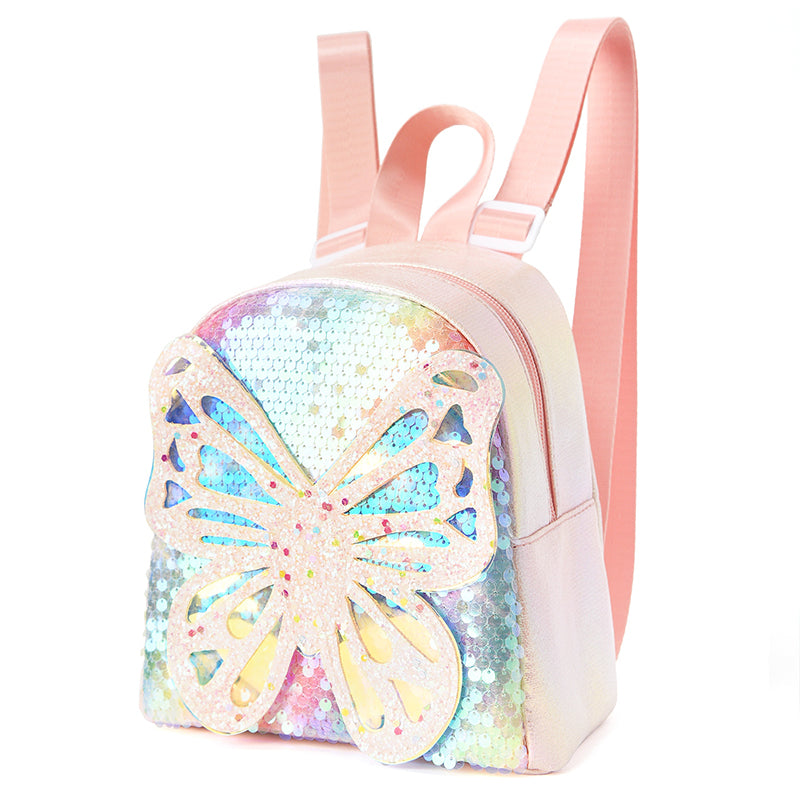Sequined backpack