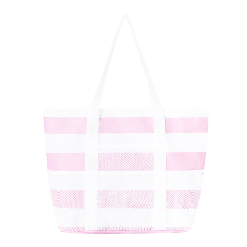 Hollow mesh beach bag