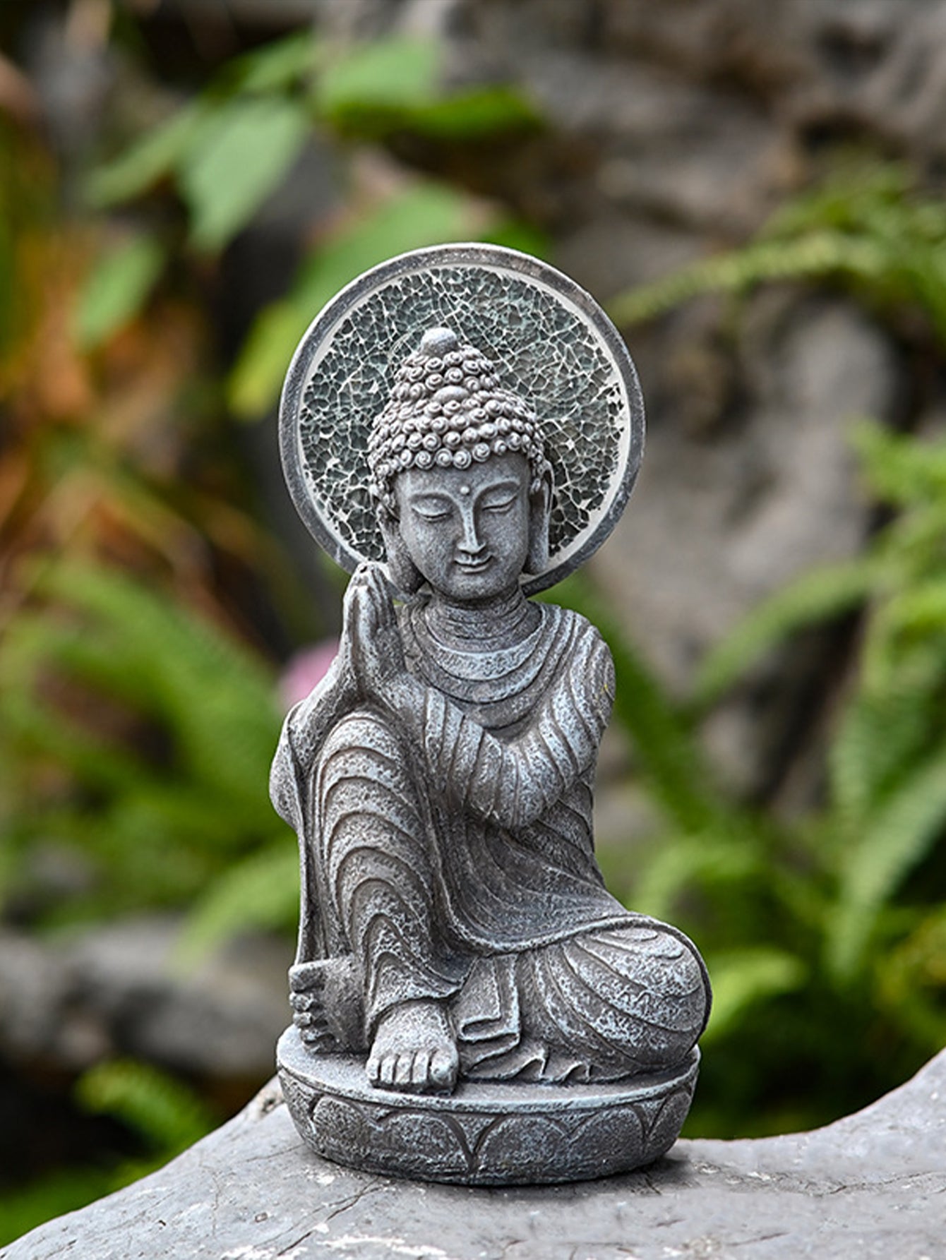 Zen Buddha Solar Ornaments