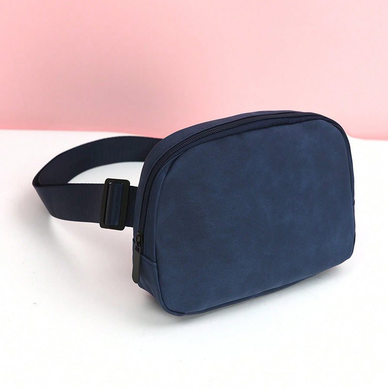 Suede waterproof chest bag