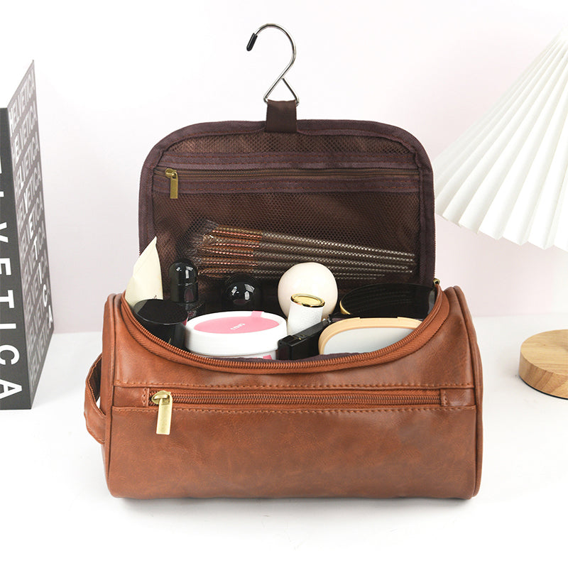 Large capacity waterproof cosmetic bag