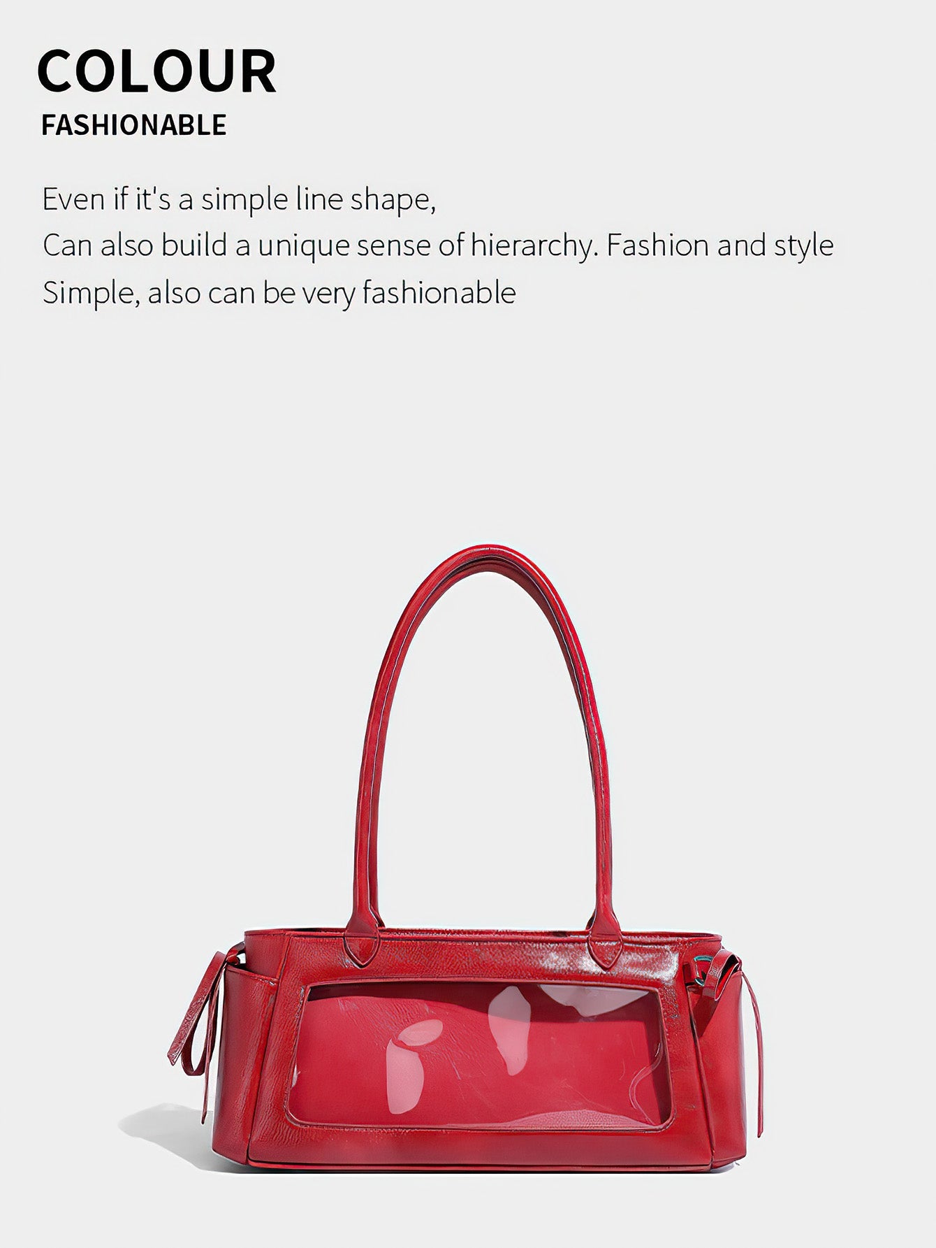 Bow-Decorated Baguette Bag - Autumn/Winter Shoulder Tote with Oversized Capacity - 3 Colour