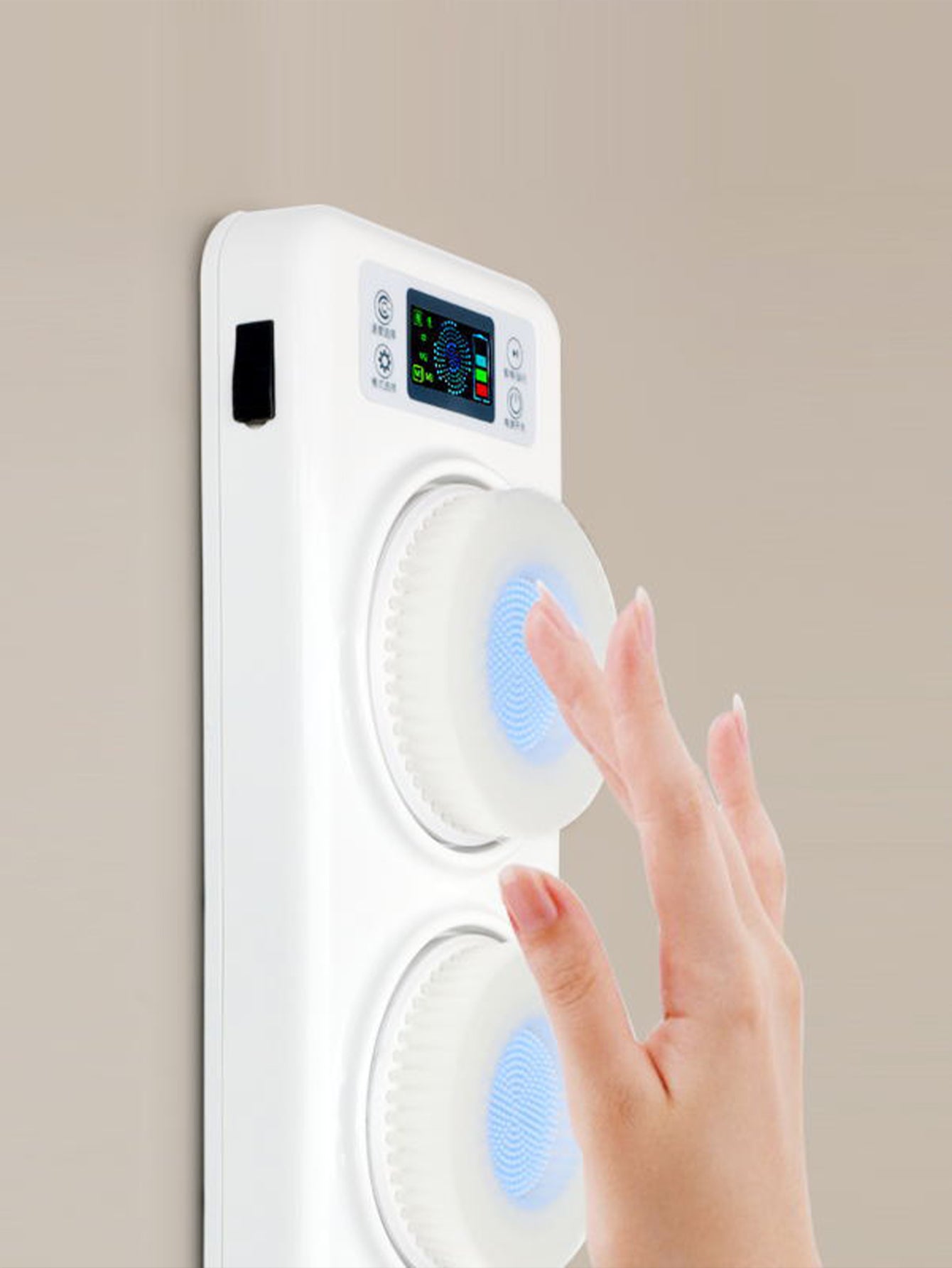 Wall-mounted smart shower machine
