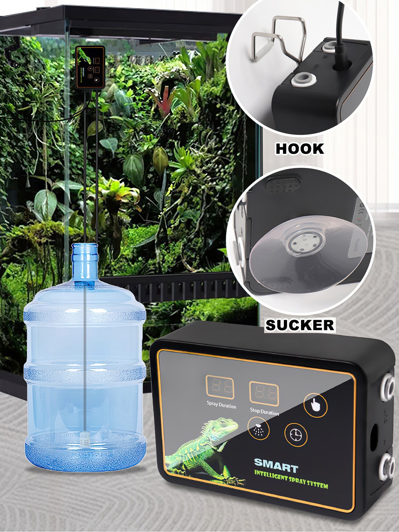 Rainforest Terrarium Automatic Mist System