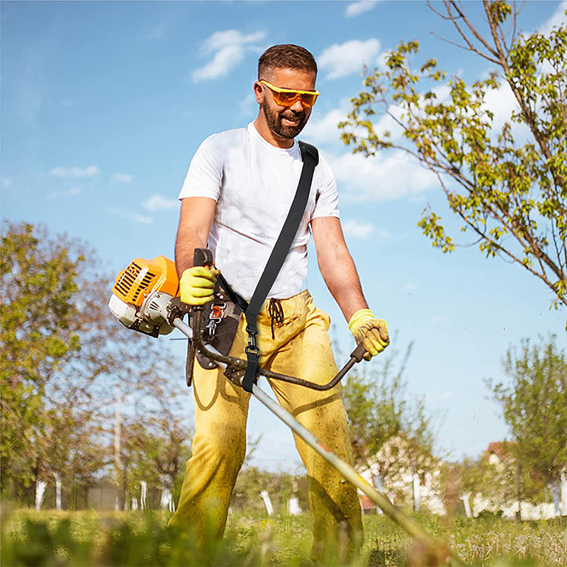 Lawn mower straps