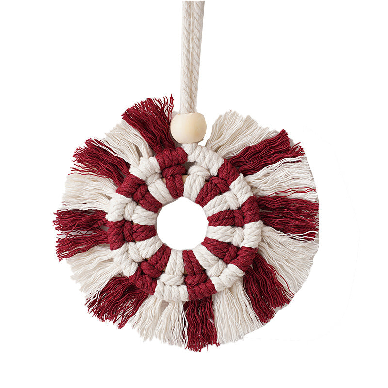 Hand-woven Bohemian ornaments