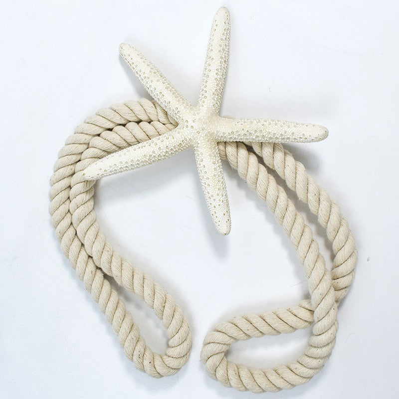 Starfish decorative curtain tie