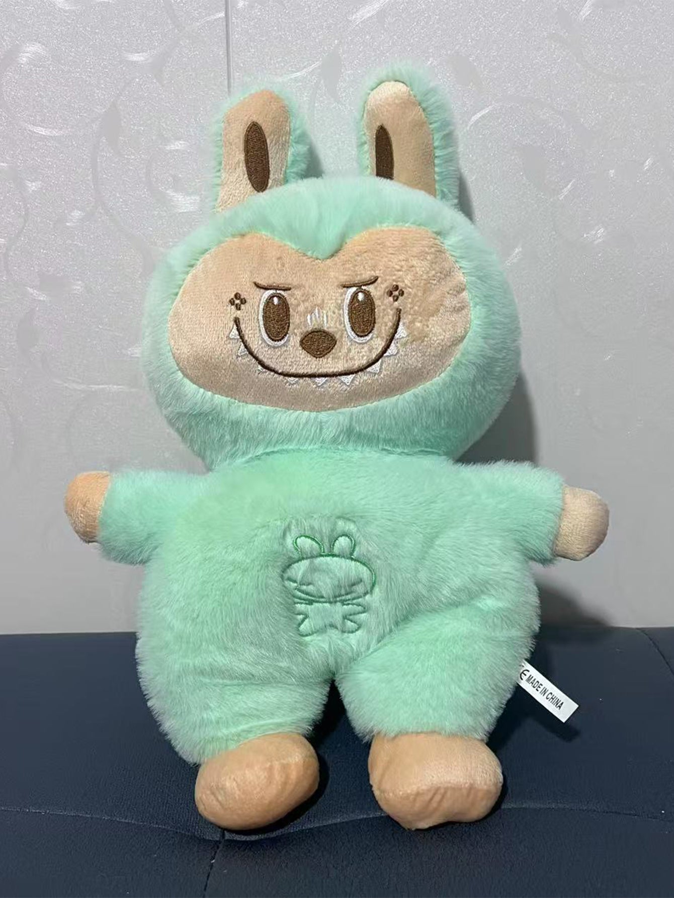 Breathing Labubu Plush Doll