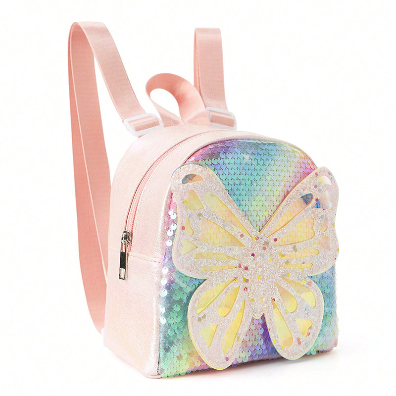 Sequined backpack