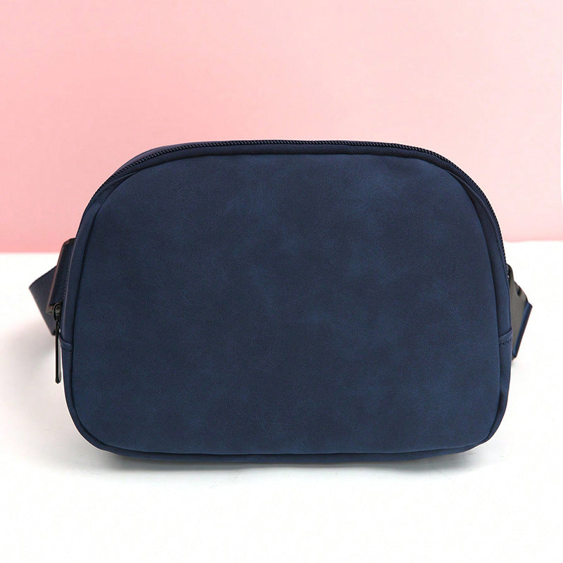 Suede waterproof chest bag