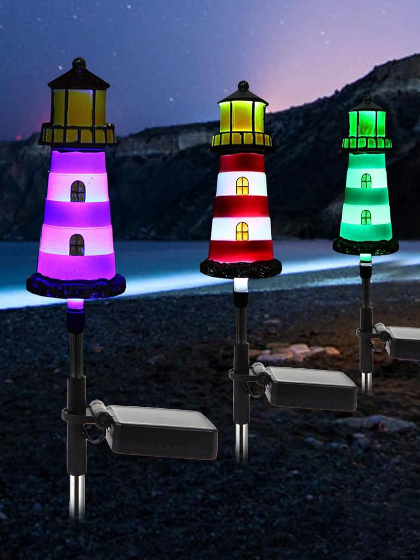 Solar Beacon LED Outdoor Decorative Light