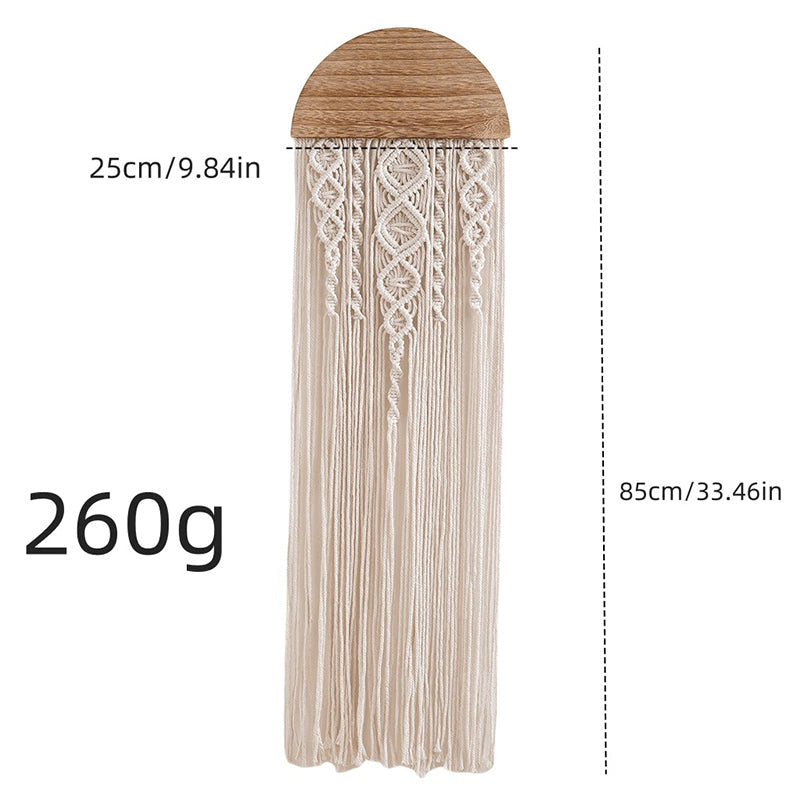 Simple tassel tapestry