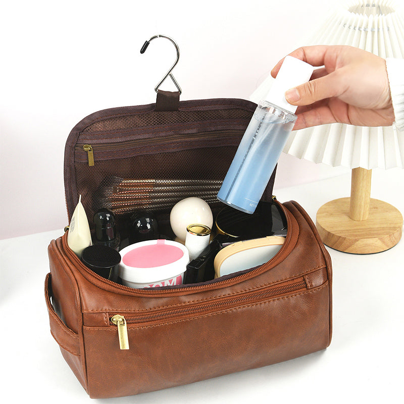 Large capacity waterproof cosmetic bag