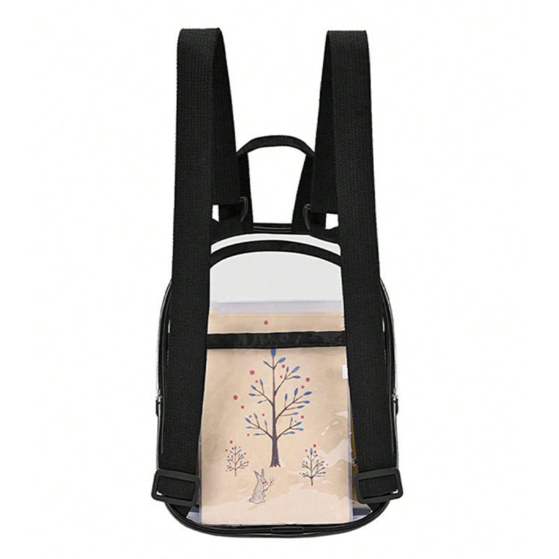 Transparent backpack