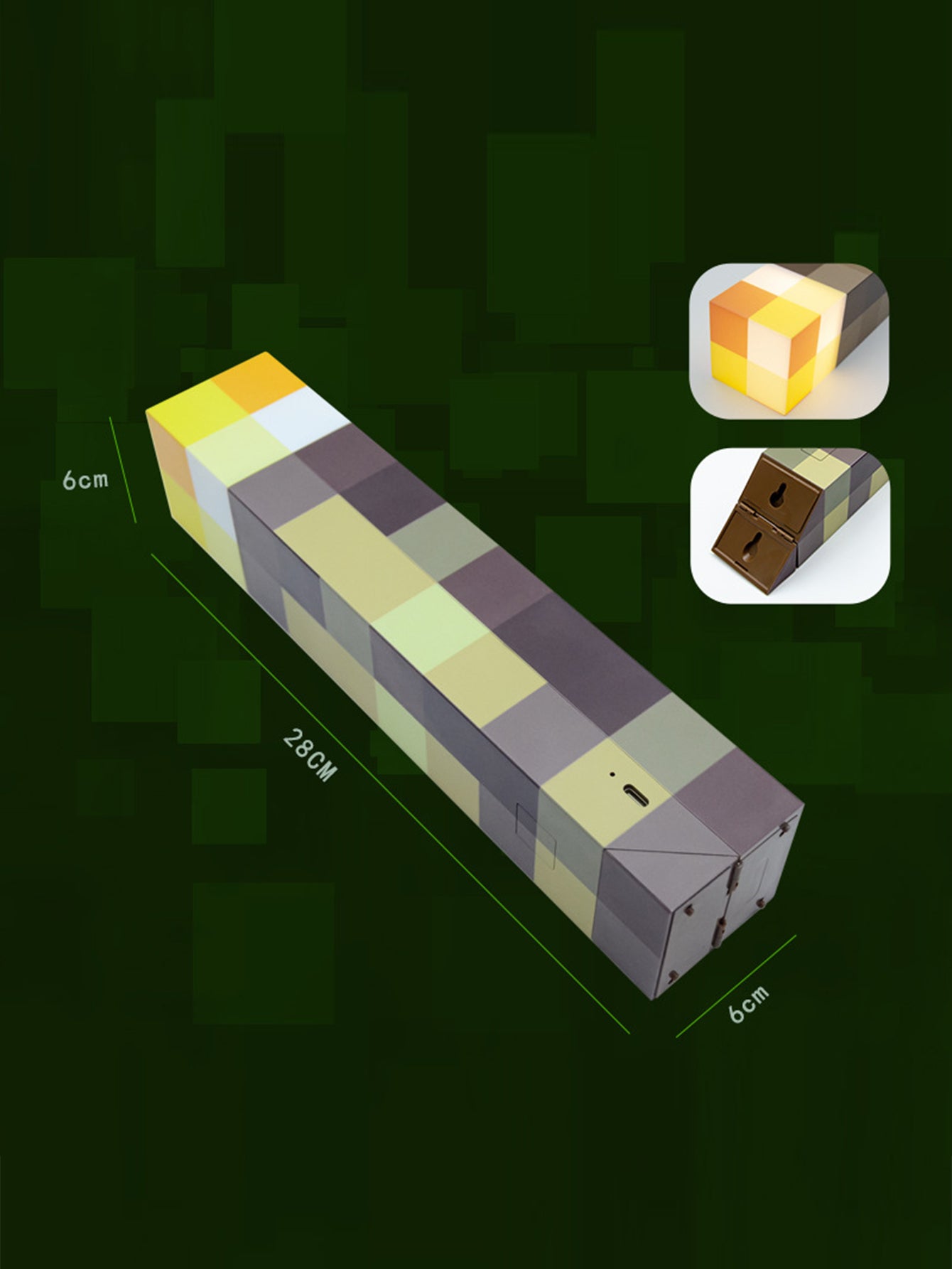 Minecraft Creative Night Light/Gift