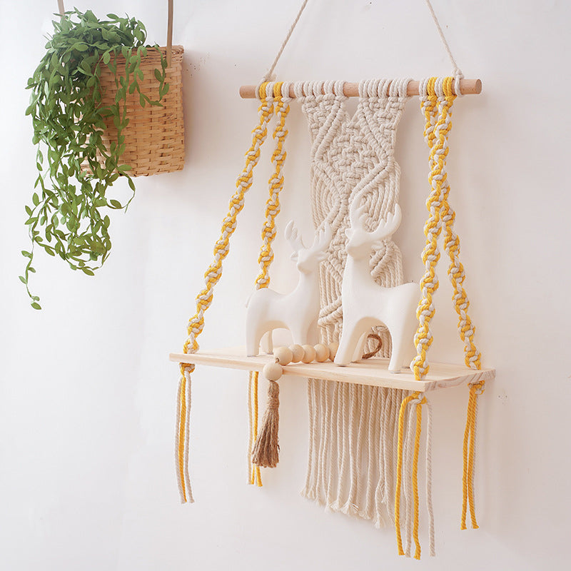 Hand-woven tapestry