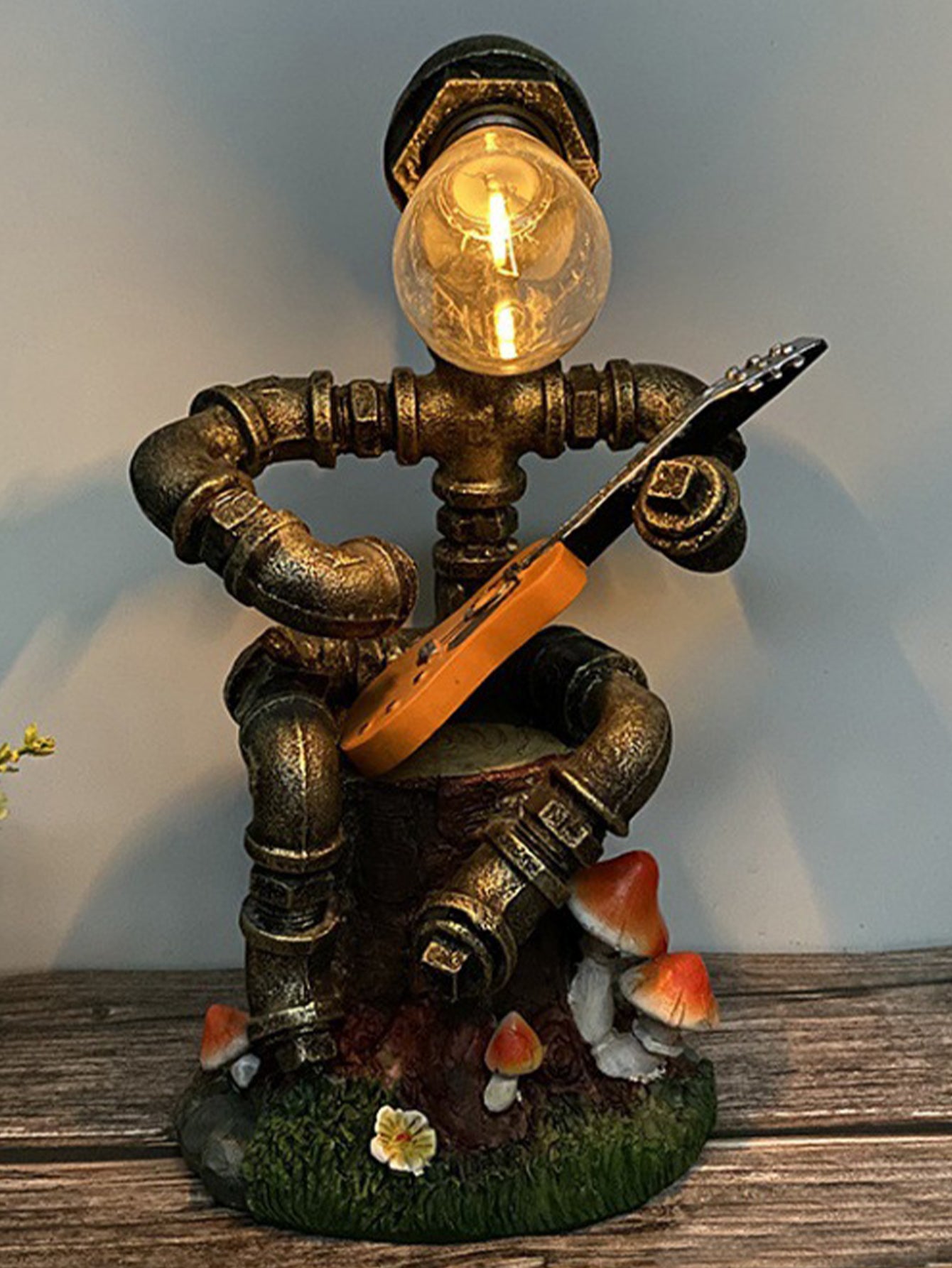 Solar Garden Statue