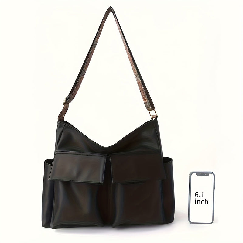 Artistic workwear messenger bag