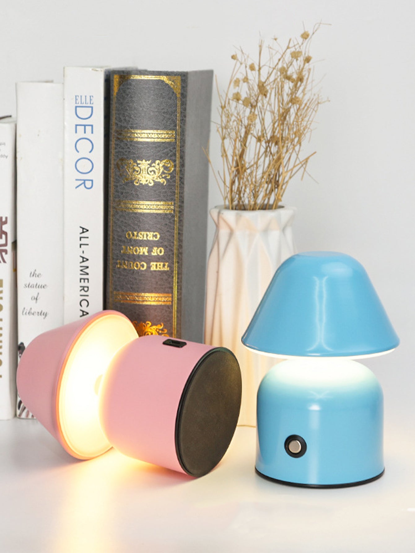 Pleated Mushroom Lamp LED