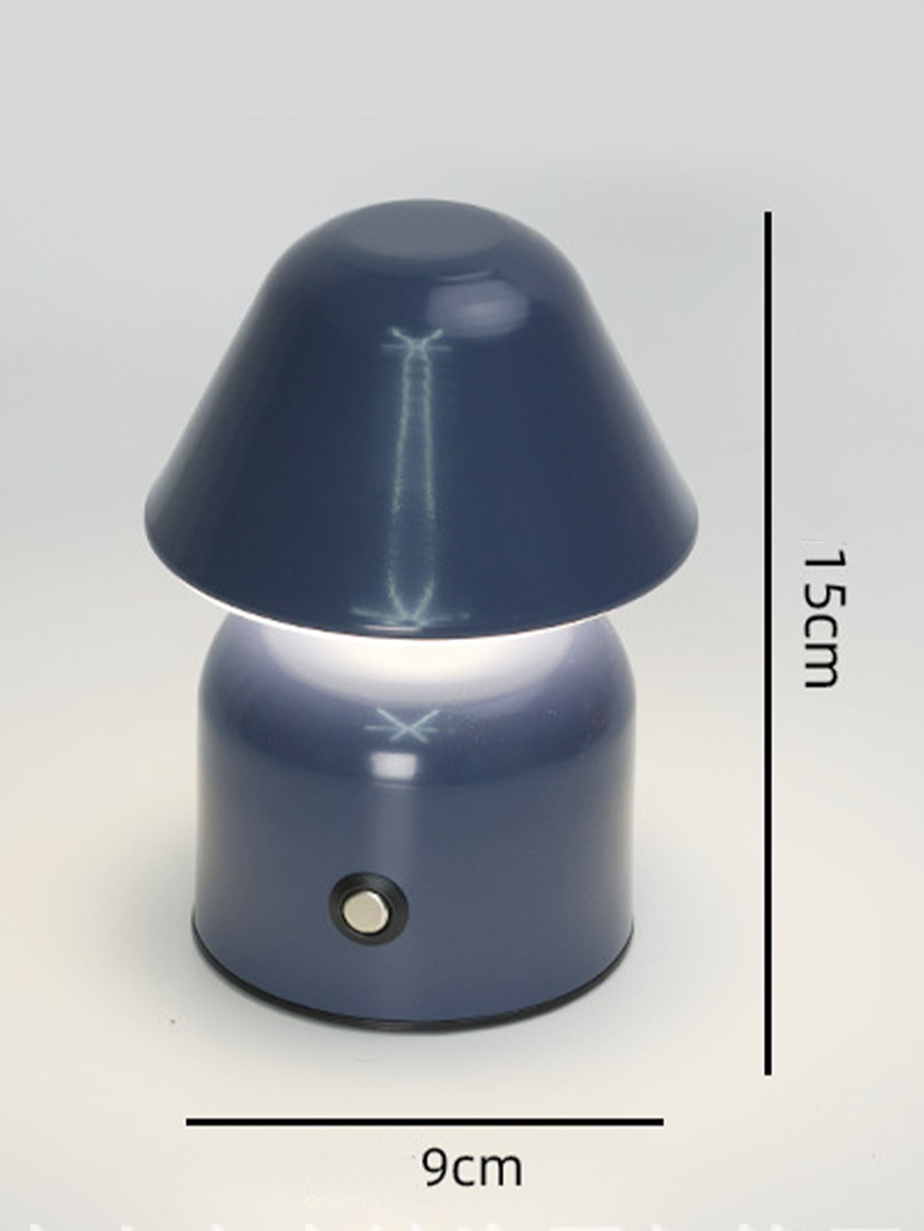 Pleated Mushroom Lamp LED