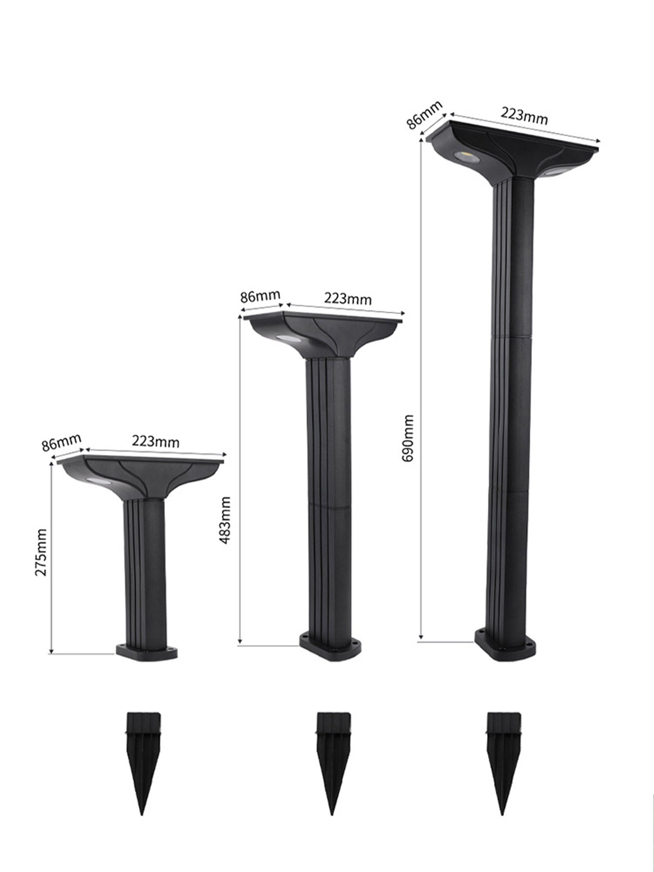 Waterproof ground plug light for villa courtyard decoration