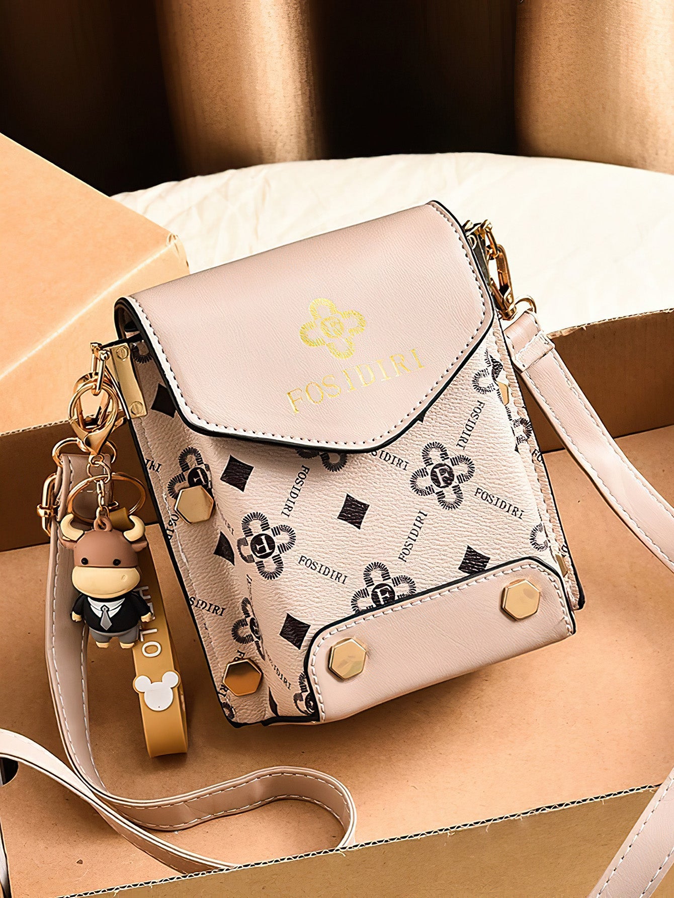 Vintage-Inspired Mini Phone Crossbody Bag: Sweet Functional - 9 Colours