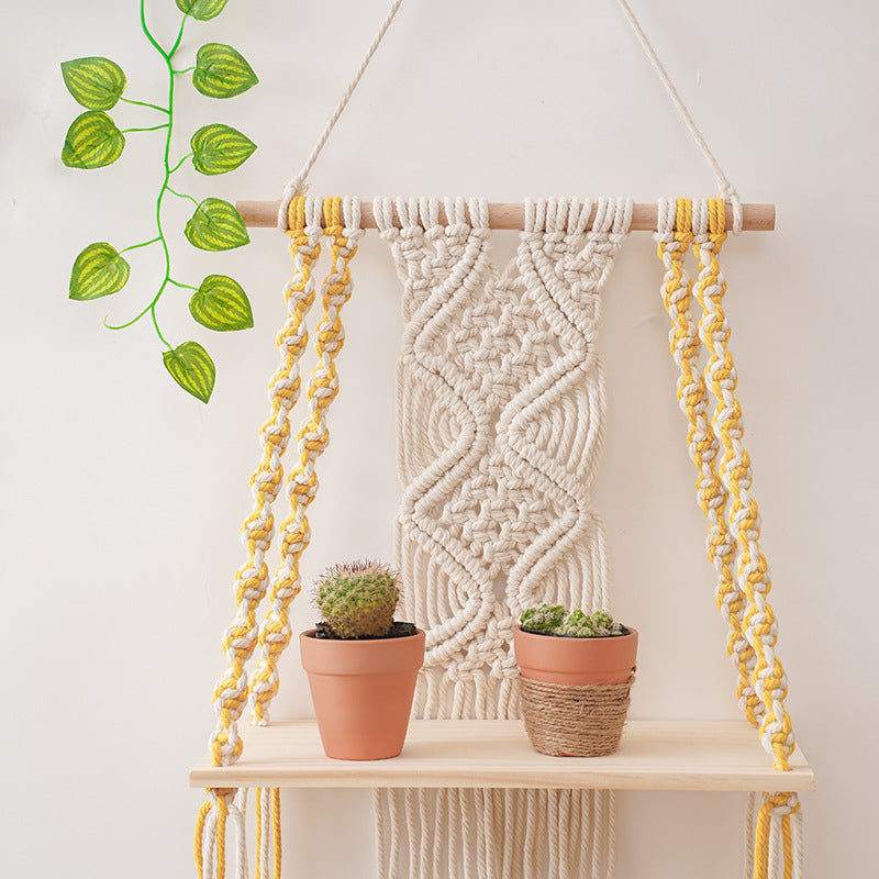 Hand-woven tapestry
