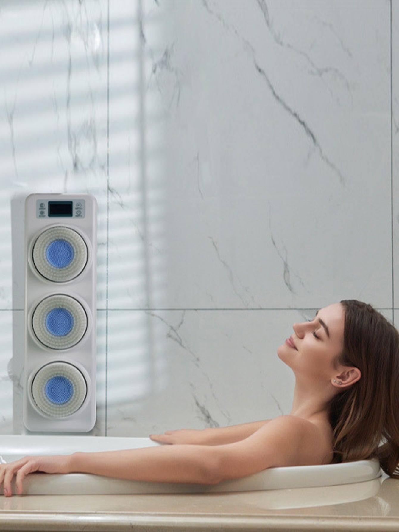 Wall-mounted smart shower machine