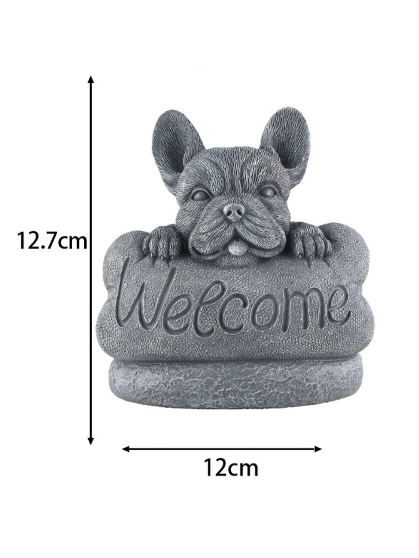 Outdoor Garden Puppy Welcome Sign