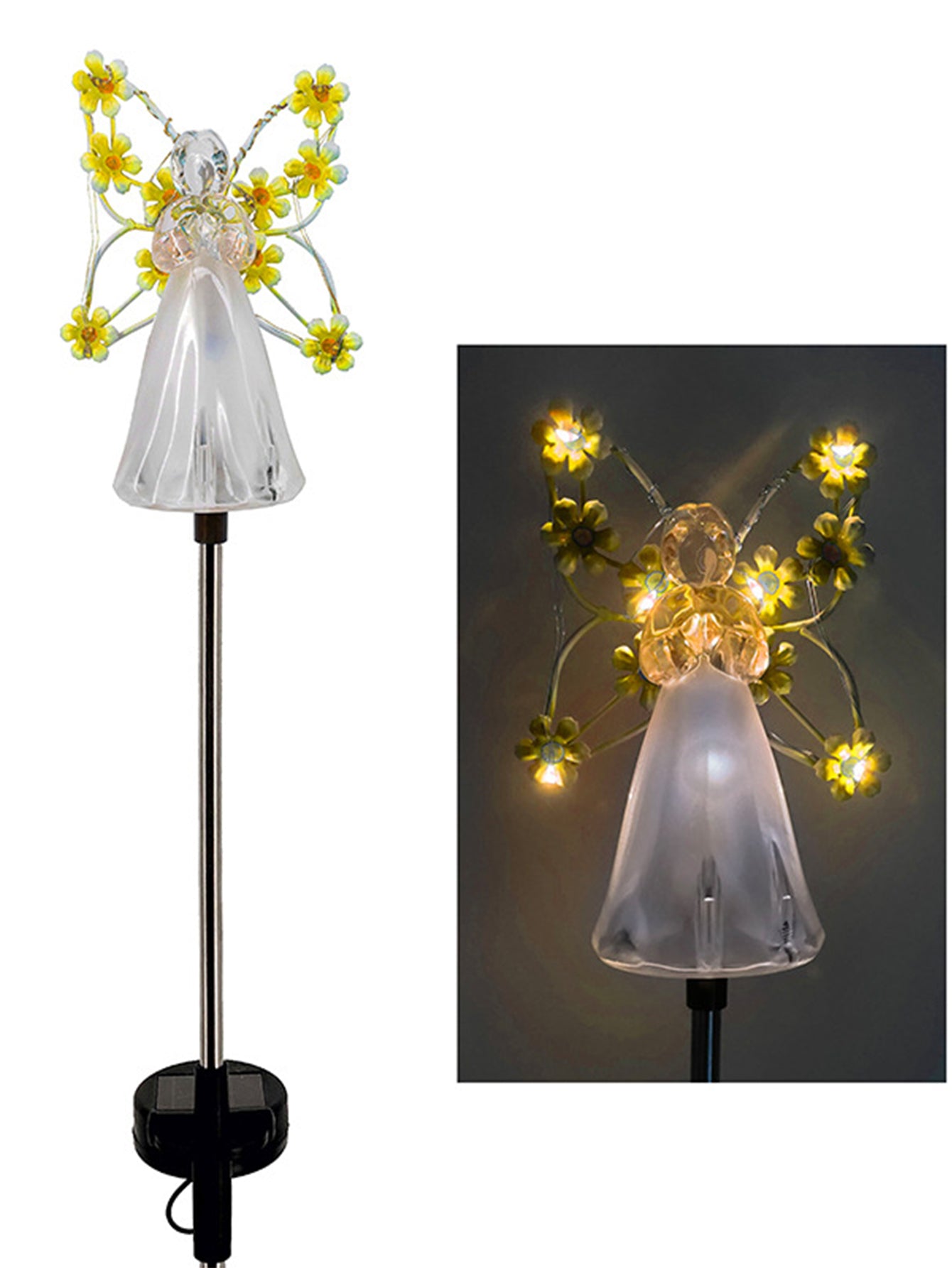 Solar Angel Garden Light