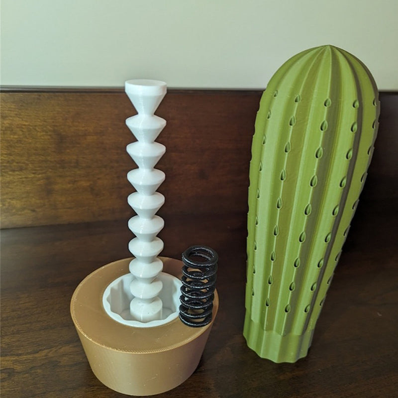 Cactus simulation potted plant toothpick box