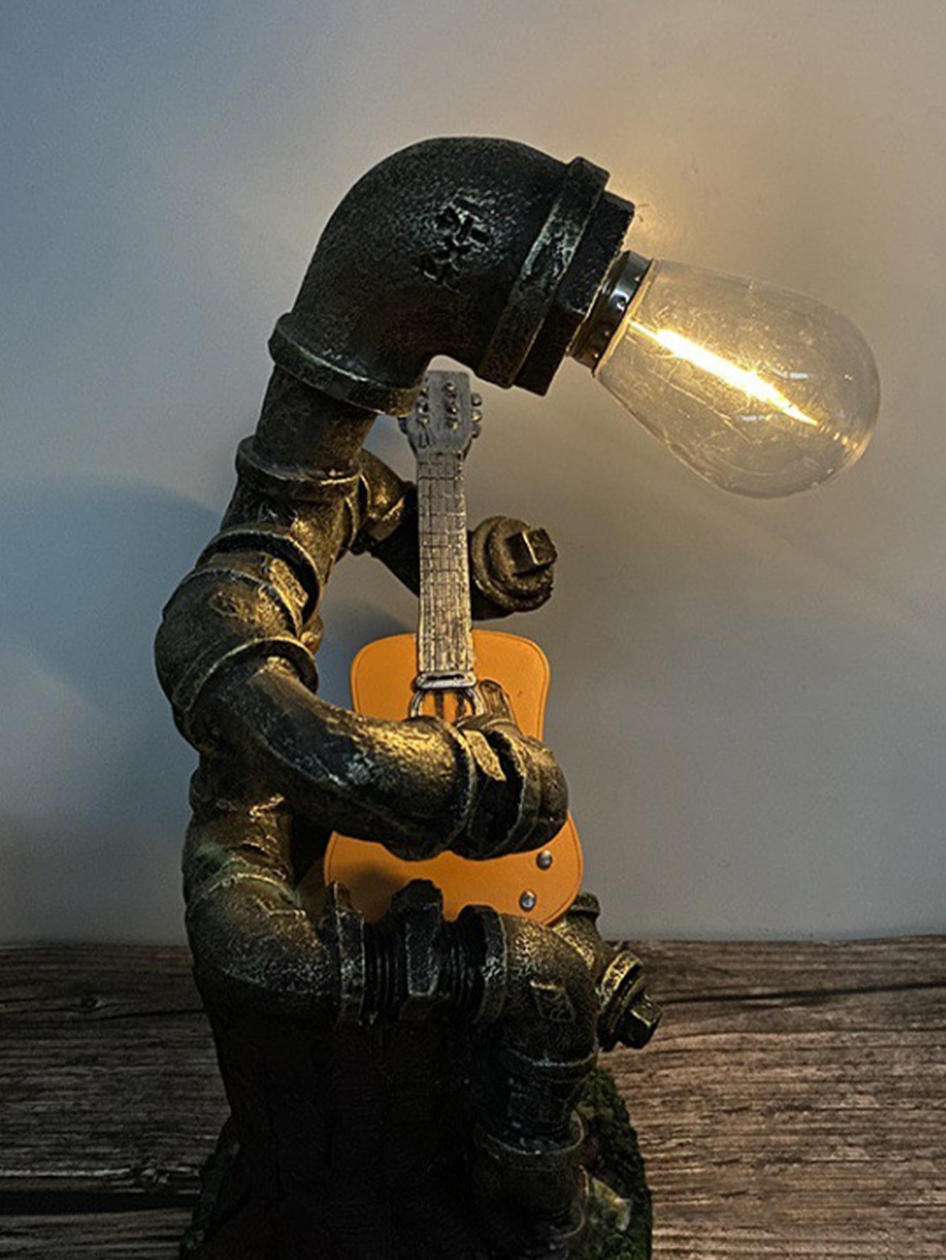 Solar Garden Statue