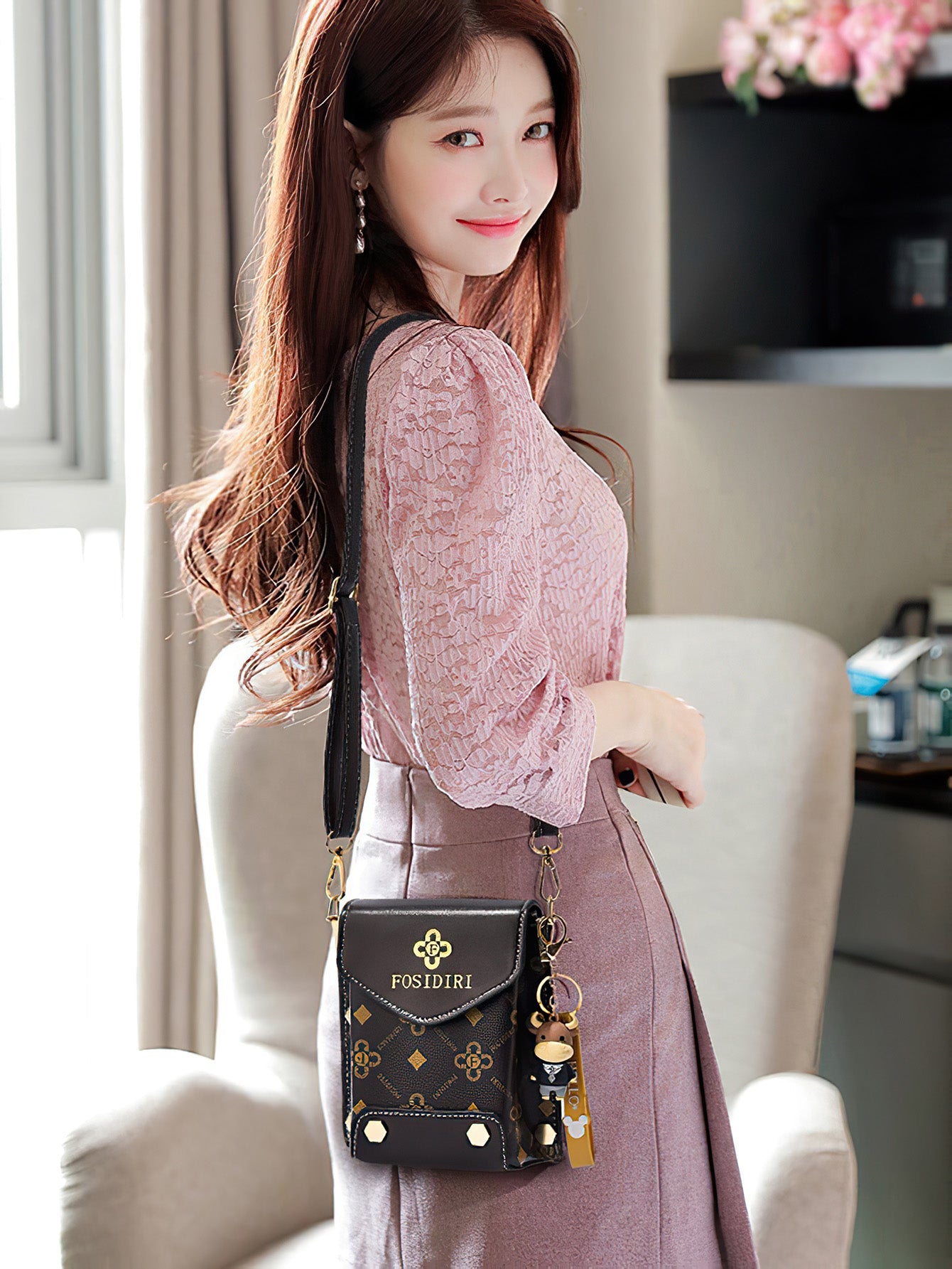 Vintage-Inspired Mini Phone Crossbody Bag: Sweet Functional - 9 Colours