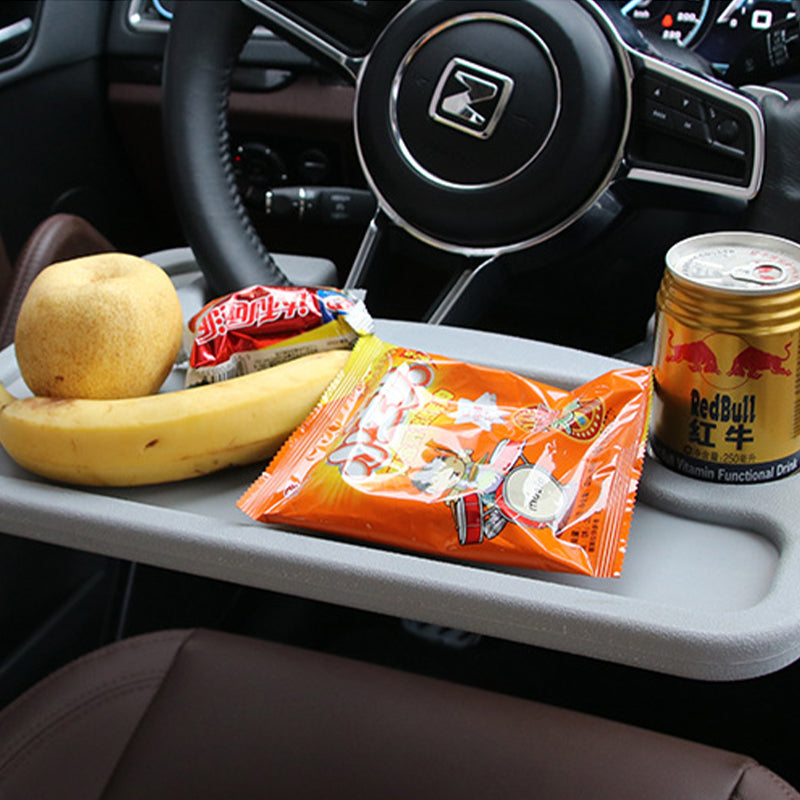 Car steering wheel table