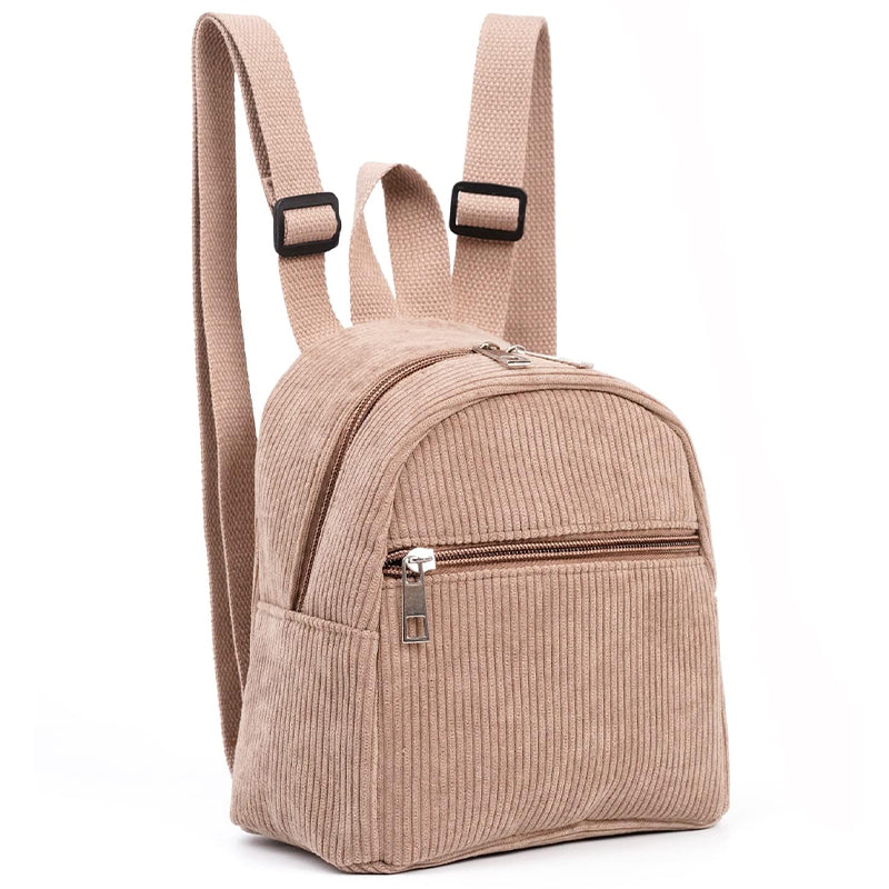 Mini corduroy children's backpack