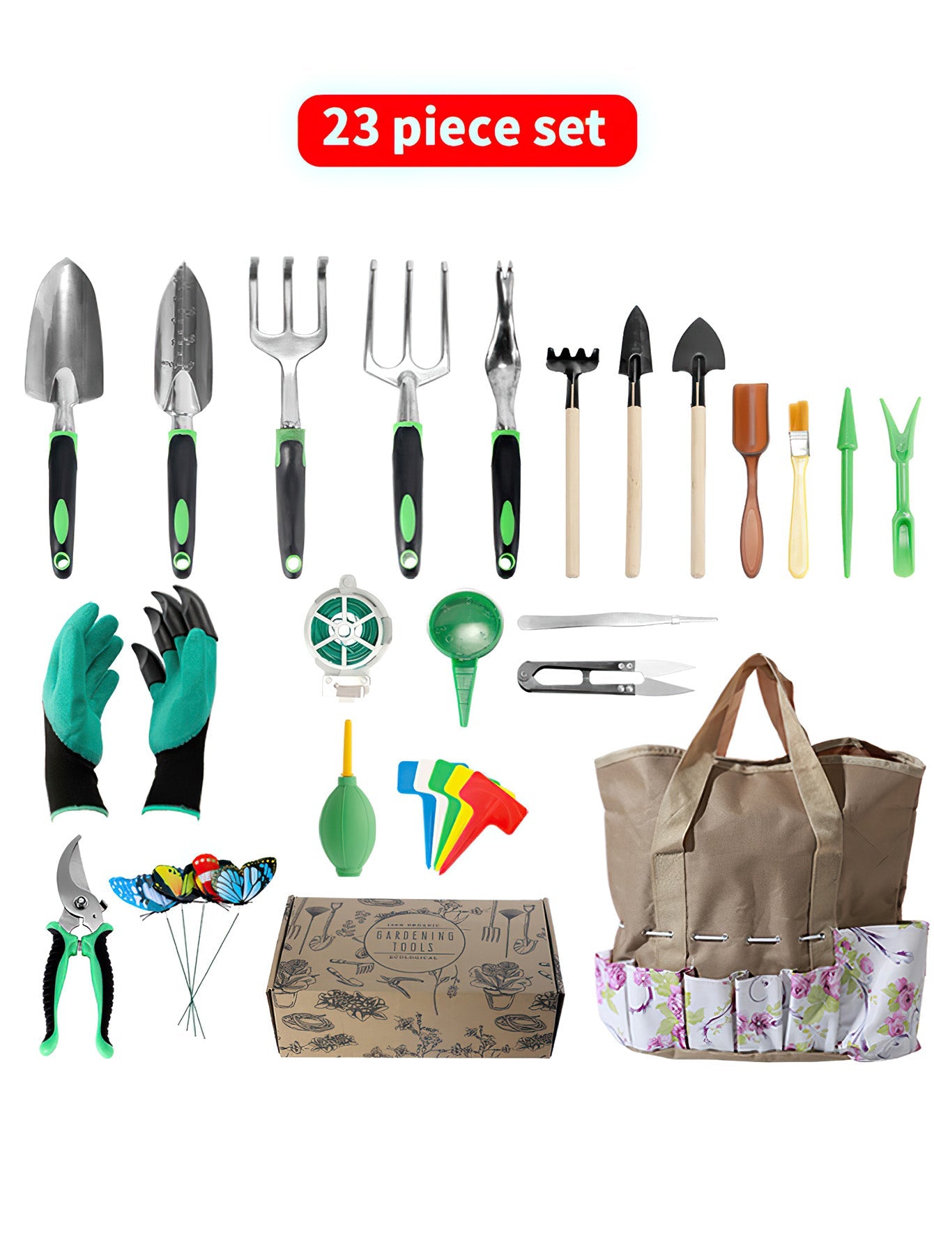 Aluminum Alloy Garden Tool Set (23-Piece) – Wholesale Introduction