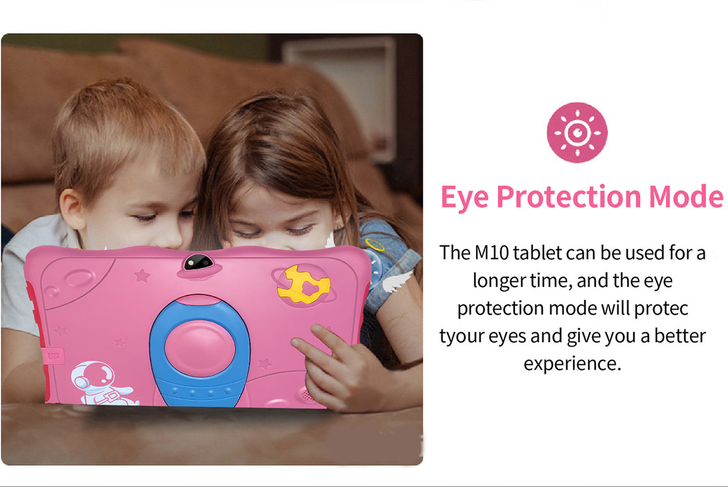 7-inch Kids Tablet with 1+16GB RAM, Two Colors Available
