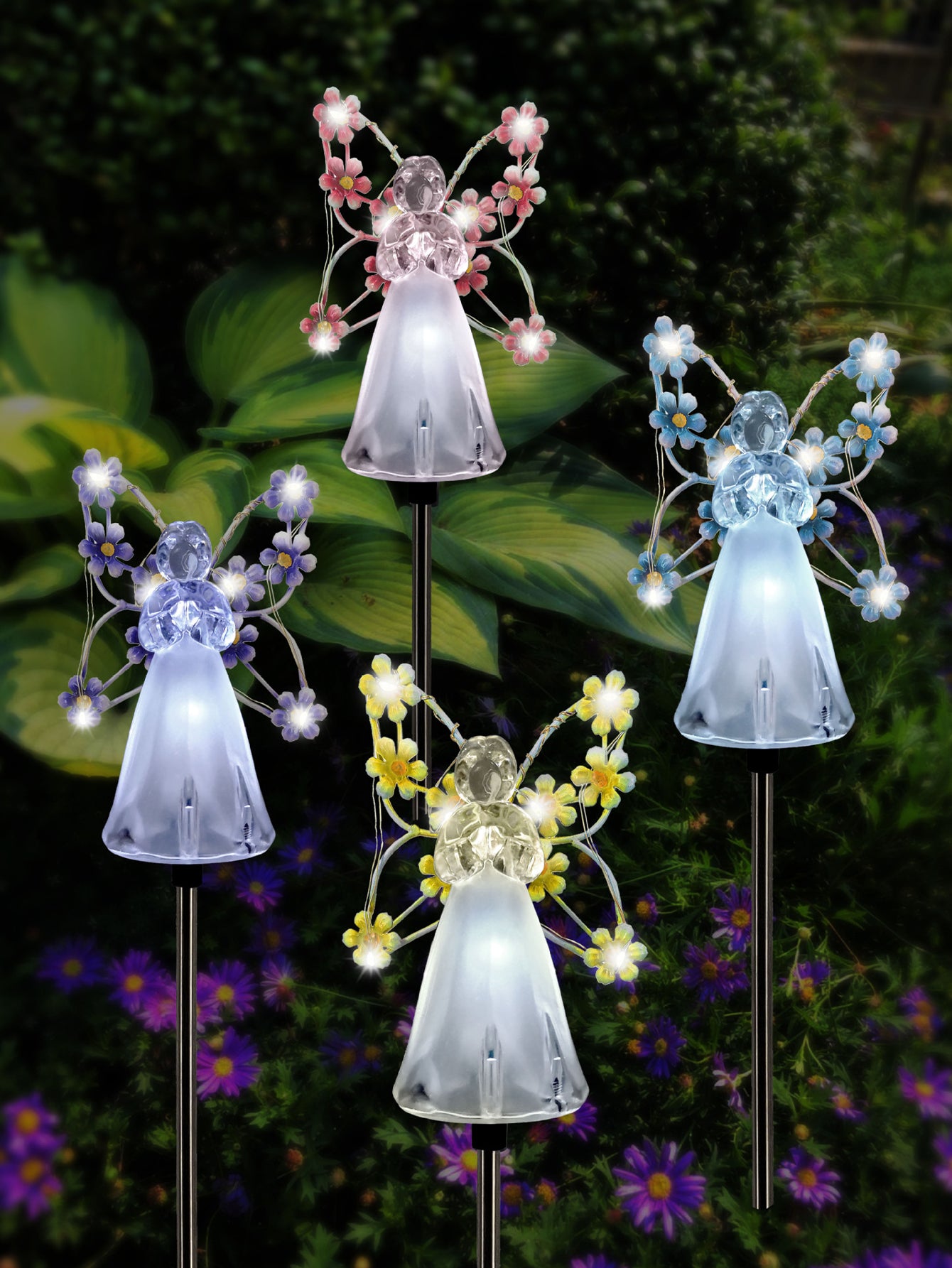 Solar Angel Garden Light