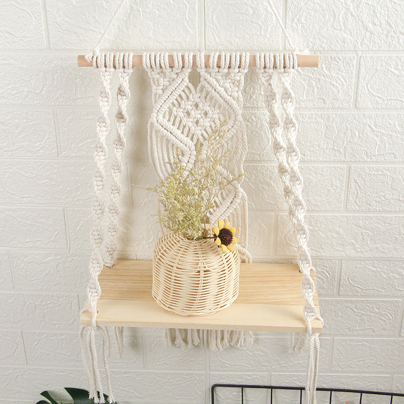 Hand-woven tapestry