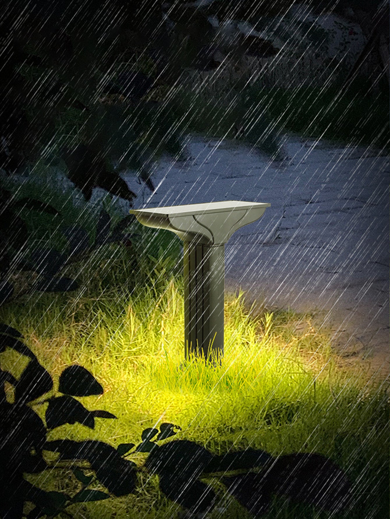 Waterproof ground plug light for villa courtyard decoration