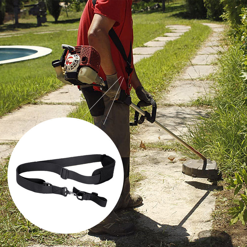 Lawn mower straps