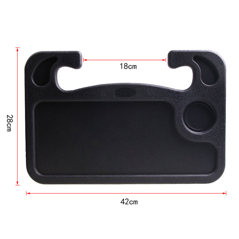 Car steering wheel table