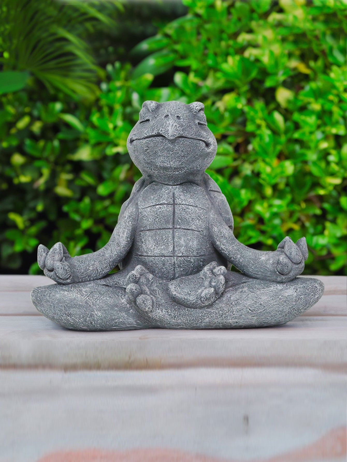 Adorable animal meditation ornament resin garden courtyard decoration -4 options