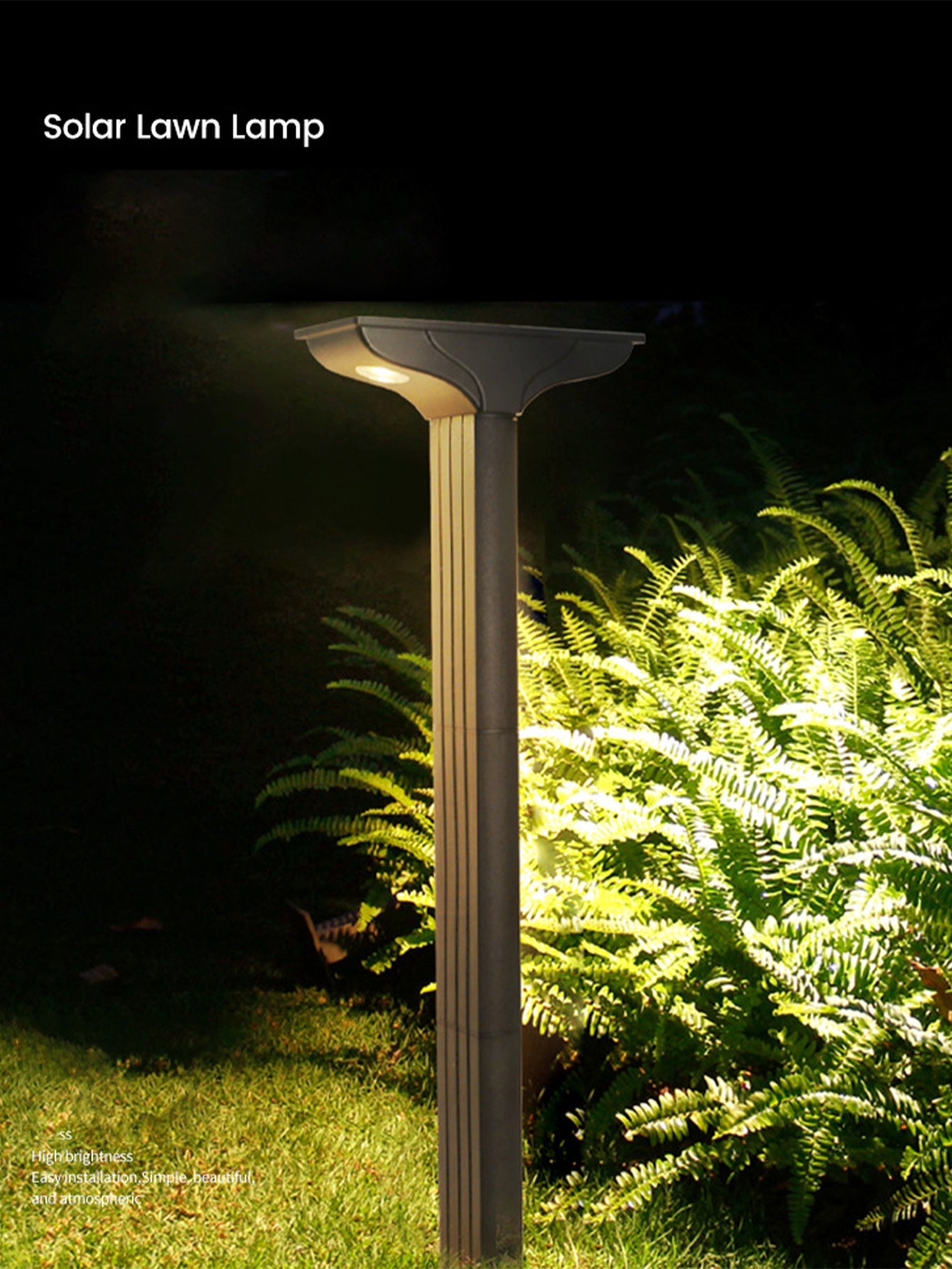 Waterproof ground plug light for villa courtyard decoration